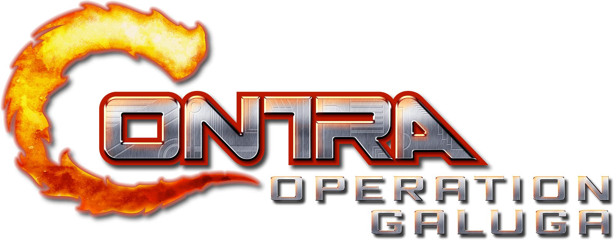 Contra Operation Galuga логотип
